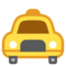 Oncoming Taxi emoji on HTC